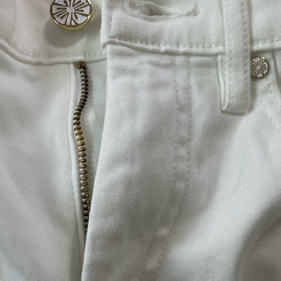 Lilly Pulitzer White Jeans Size 6 - Picture 13 of 16